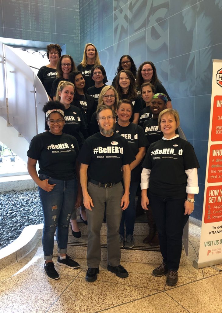 Krannert Staff Support #BeHER_d Campaign