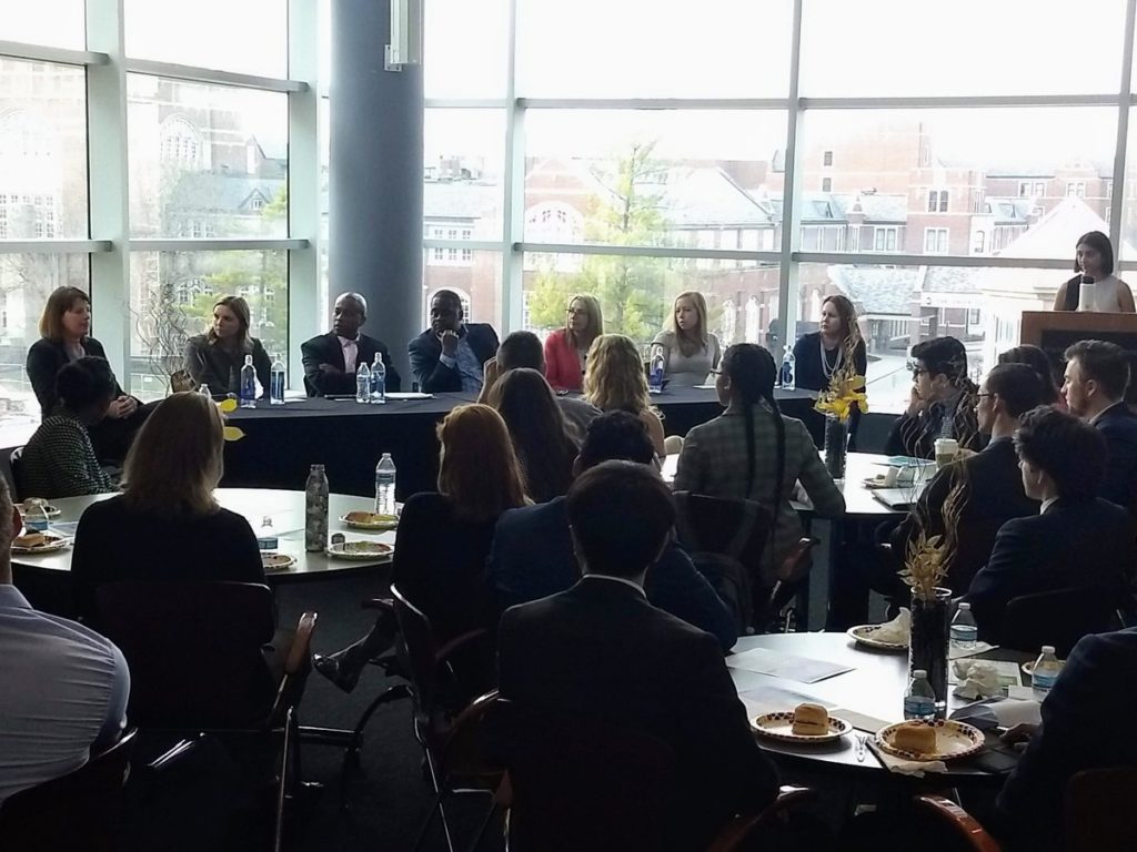 JP Morgan Panel Event hosted by the Krannert School of Management's Women in Business and Men as Allies.